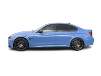 2018 BMW M3 Base 3.0L I6 4D Sedan RWD 7-Speed Automatic Marina Blue 2 Bag Hooks, Active Blind Spot D... (image 4)