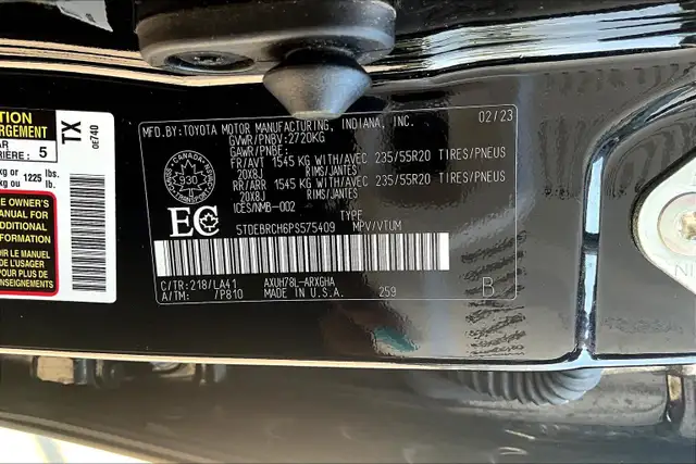 2023 Toyota Highlander Hybrid Limited AWD in Cars & Trucks in Mississauga / Peel Region - Image 24