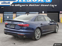 Look at this certified 2023 Audi A4 Sedan Technik | S-Line | Leather | Sunroof | Nav | Heated Seats... (image 4)