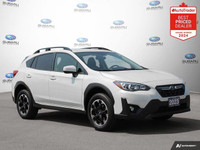 New Price! Odometer is 23190 kilometers below market average! White 2023 Subaru Crosstrek Touring AW... (image 6)