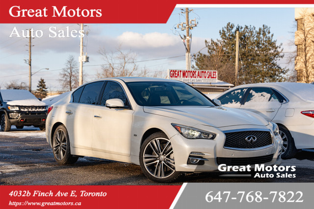 2017 Infiniti Q50 4dr Sedan 3.0t in Cars & Trucks in City of Toronto