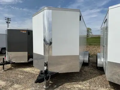 7 x 16 Excursion with a Ramp Door, tandem 5200lb axles, GVWR 9900 lbs. A Rainbow Cargo Trailer is bu...