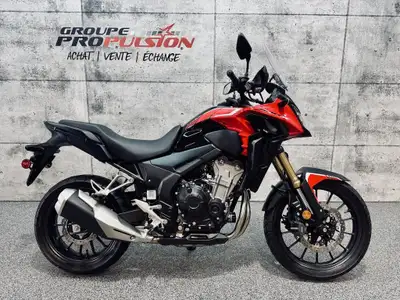 2023 Honda CB500X ABS Seulement 7520 KM CONDITION SHOWROOM, IMPECCABLE, AUBAINE >>> FINANCEMENT RAPI...