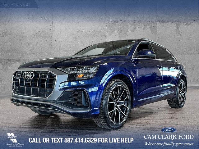 2020 Audi Q8 55 Technik LEATHER | MOONROOF | HEATED SEATS in Cars & Trucks in Calgary