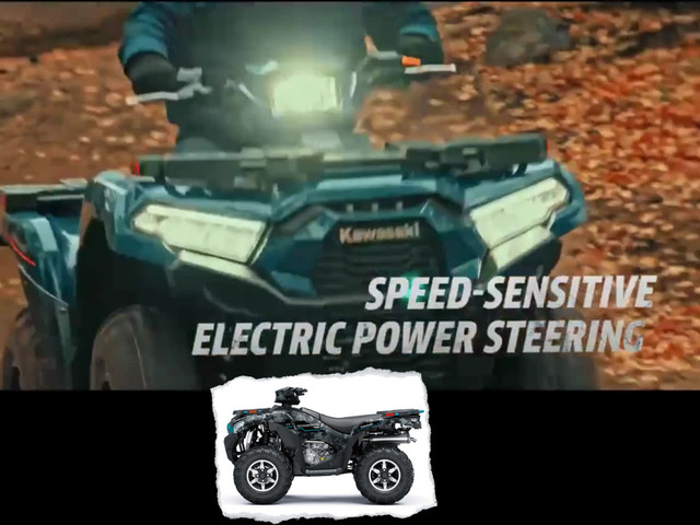 2024 KAWASAKI BRUTE FORCE 750 EPS LE - Only $78 Weekly, All-in in ATVs in Fredericton - Image 3
