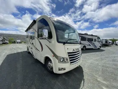 Thor Motor Coach Axis Class A gas motorhome 24.1 highlights: Outdoor Entertainment Convertible Twin-...
