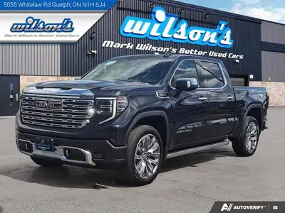 Check out this certified 2023 GMC Sierra 1500 Denali Crew 4X4 | 5.3L | Reserve Package | HUD | Adapt...