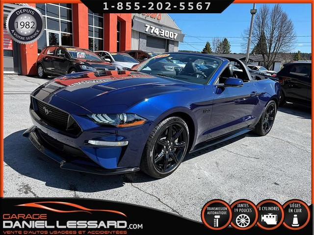 Ford Mustang GT V-8 CONVERTIBLE, AUTOMATIQUE, CUIR, GPS, 19'' 20 in Cars & Trucks in St-Georges-de-Beauce - Image 4