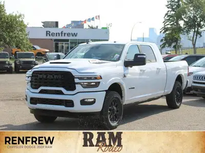 4x4, 6.7L Cummins HO Turbo Diesel, 8-Spd TorqueFlite HD, Power Sunroof, Power Running Boards, Dual W...