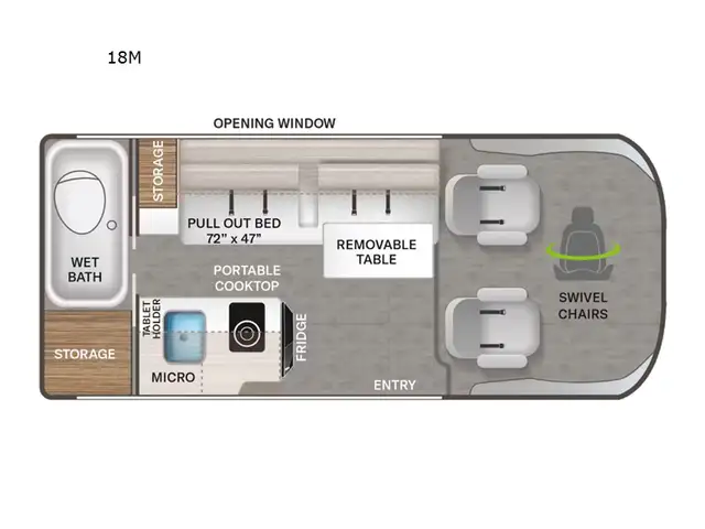 2024 Thor Motor Coach Scope 18M in RVs & Motorhomes in Abbotsford - Image 3