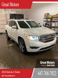 2017 GMC ACADIA DENALI SAFETY & CERTIFICATION will be included FINANCING AVAILABLE for all types of... (image 1)