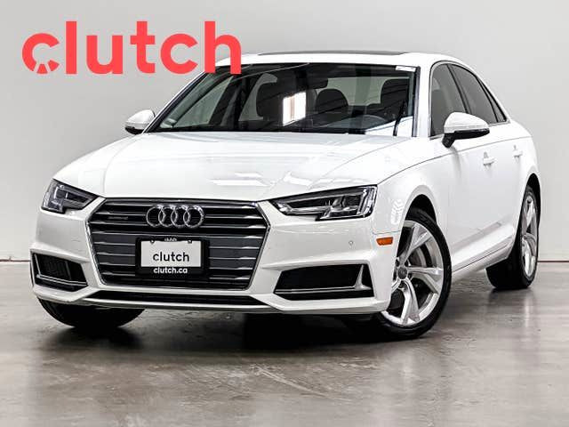 2019 Audi A4 Progressiv w/ Apple CarPlay, Heated Front Seats, Re in Cars & Trucks in Ottawa