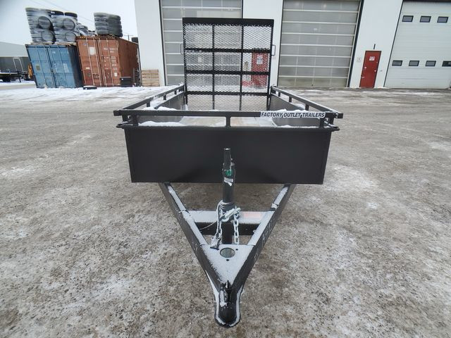 2024 Canada Trailers 4x8ft Steel Side Utility in Cargo & Utility Trailers in Delta/Surrey/Langley - Image 2