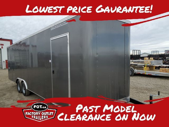 2022 FACTORY OUTLET TRAILERS RENTAL 8.5x24ft Enclosed Cargo in Cargo & Utility Trailers in Delta/Surrey/Langley