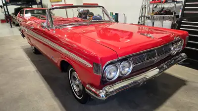 1964 Mercury Comet Caliente Convertible. Very nice restoration, with some of the car certainly origi...