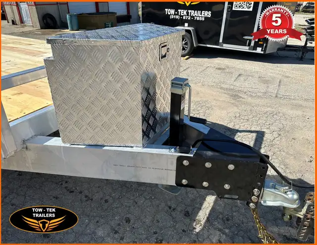 2024-Tow Tek 25' Aluminum deck Over/Flat bed 14K,fold flat ramps in Cargo & Utility Trailers in Mississauga / Peel Region - Image 6