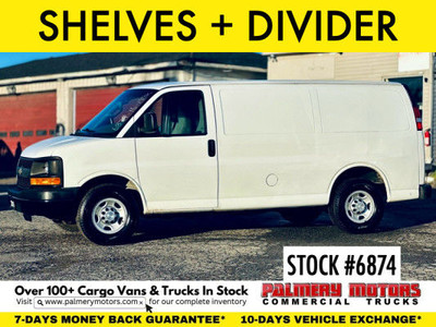 2016 Chevrolet Express Cargo Van 2500 Divider + Shelves
