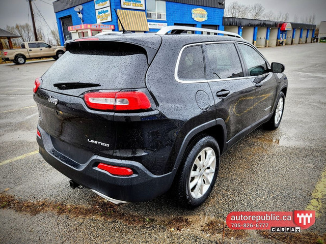 2015 Jeep Cherokee Limited V6 AWD Certified Sunroof Nav Leather  in Cars & Trucks in Barrie - Image 4