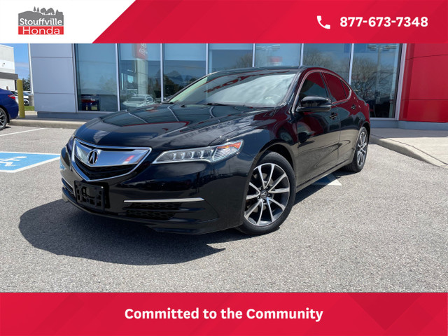 2015 Acura TLX Tech V6!! 9-SPD AUTO, ONE-OWNER!! Rare Black o... in Cars & Trucks in City of Toronto - Image 2