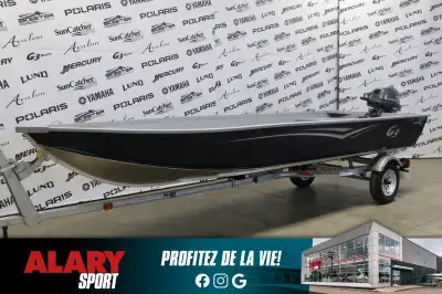 Cette CHALOUPE G3 V16XT 2025 est disponible DÈS MAINTENANT! Contactez-nous au 450-420-2707. PDSF: 14...