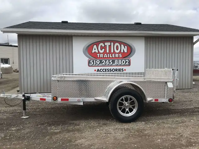 2025 ACTION SERIES MENNONITE MADE UTILITY-ALUMINUM SINGLE AXLE A in Cargo & Utility Trailers in Barrie - Image 6