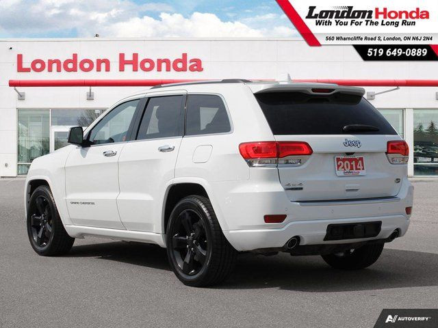 2014 Jeep Grand Cherokee Overland | Clean Carfax | New Tires in Cars & Trucks in London - Image 4