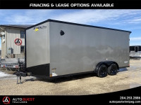 2025 Stealth Trailers 7.5' x 18' V-Nose Ramp Door - NP3859