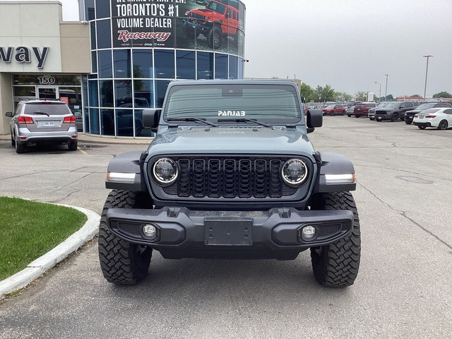 2024 Jeep Wrangler WILLYS | LOW KM | ANVIL | HARDTOP BLACK ++ in Cars & Trucks in Mississauga / Peel Region - Image 2