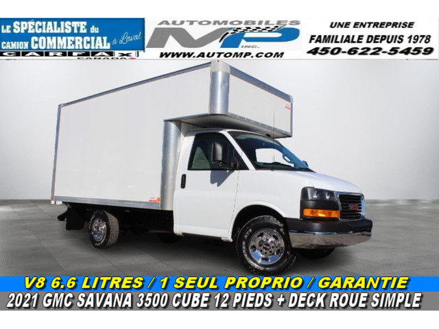 2021 GMC Savana CUBE 12 PIEDS DECK 6.6 LITRES ROUE SIMPLE in Cars & Trucks in Laval / North Shore