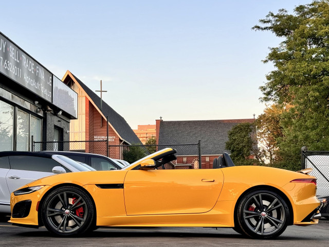 2021 Jaguar F-TYPE R Convertible AWD|575HP|V8 5.0L SUPERCHARGED| in Cars & Trucks in City of Toronto - Image 2