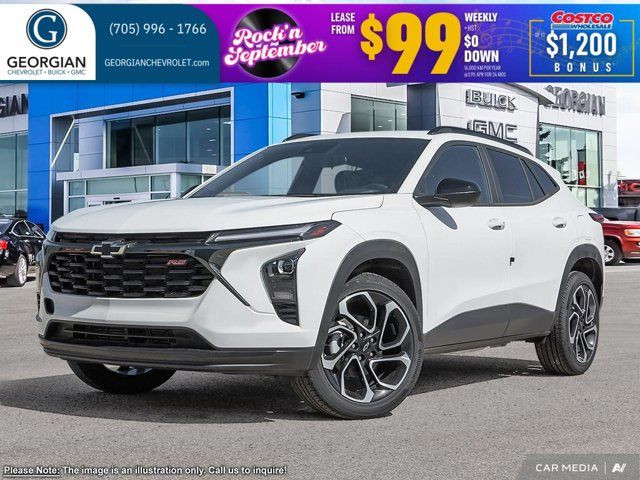 2025 Chevrolet Trax 2RS- RS Package - Driver Confidence Pkg in Cars & Trucks in Barrie