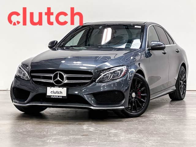 2016 Mercedes-Benz C-Class C 300 4Matic AWD w/ Nav, Heated Front in Cars & Trucks in Ottawa