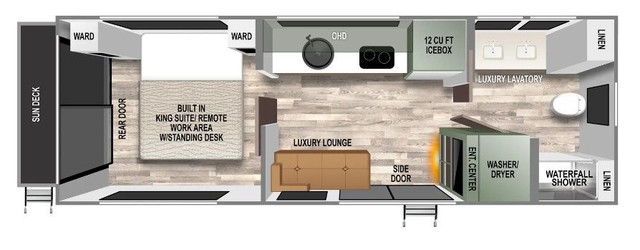 2024 Forest River NO BOUNDARIES RV21 #81145 in Travel Trailers & Campers in Abbotsford - Image 2
