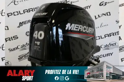 Ce moteur hors-bord MERCURY 40ELPT CT 2025 est disponible DÈS MAINTENANT! Contactez-nous au 450-420-...