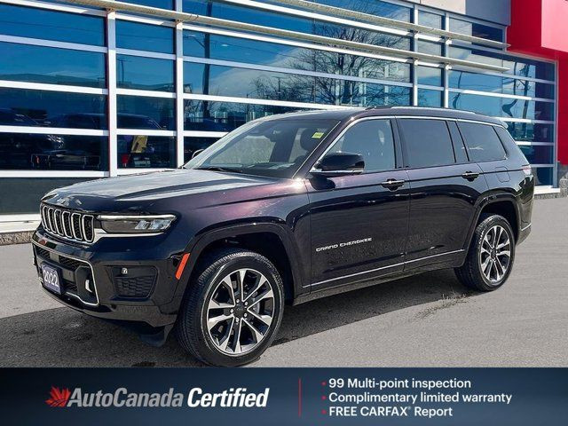 2022 Jeep Grand Cherokee L Overland | Pano Roof | Nappa Leather in Cars & Trucks in Guelph