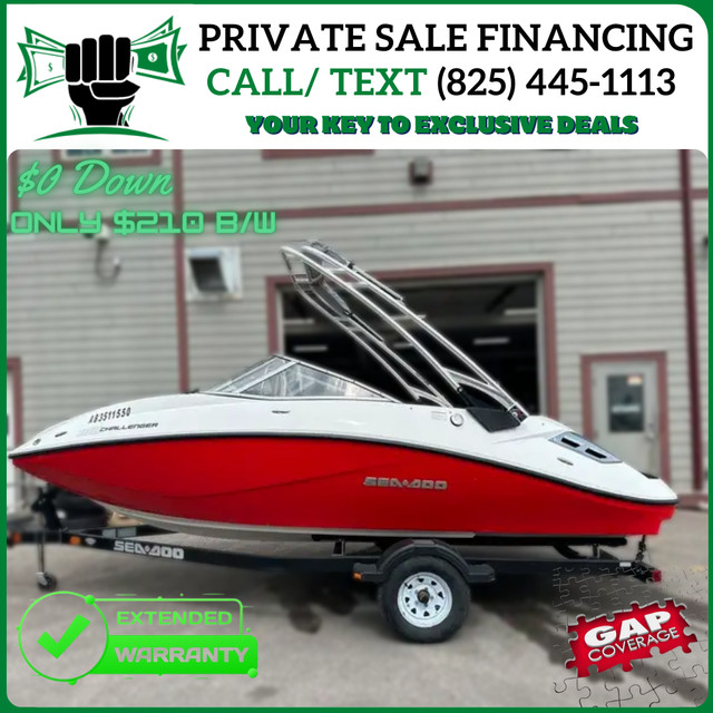  2011 Sea-Doo/BRP CHALLENGER 180 FINANCING AVAILABLE in Powerboats & Motorboats in Kelowna