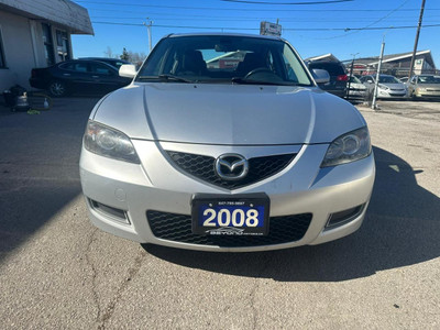  2008 Mazda MAZDA3 GS CERTIFIED WITH 3 YEARS WARRANTY INCLUDED.
