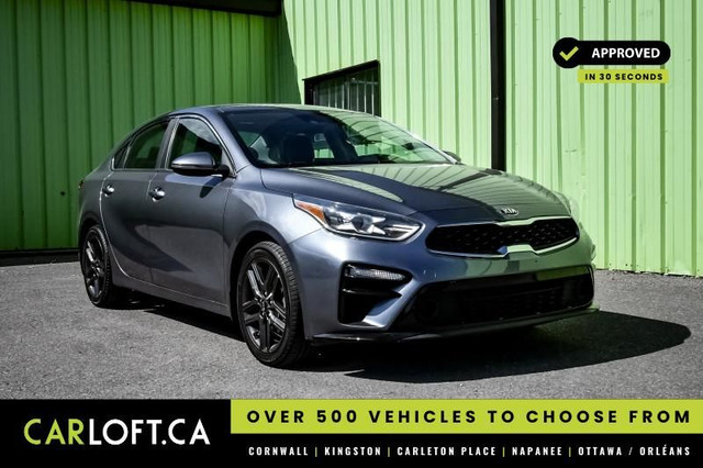 2021 Kia Forte EX • SUNROOF • HEATED SEATS • LANE KEEP ASSIST in Cars & Trucks in Cornwall