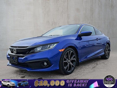 2019 Honda Civic Coupe Sport | Moonroof | Heated Seats | Back