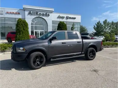 2021 Ram 1500 SLT Warlock Crew Cab 4x4, V6 engine, 8-speed automatic, tow package, running boards, r...