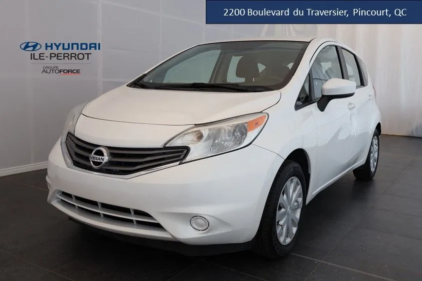 2016 Nissan Versa Note SV, A/C, CAM RECUL, BLUETOOTH, CRUISE AUC