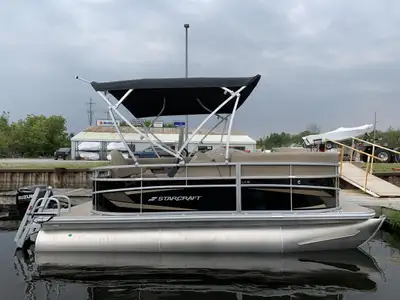 NOW $3000 OFF OUR ORIGINAL PRICE 2025 Starcraft LX 16 R in Blue is in stock for immediate delivery....