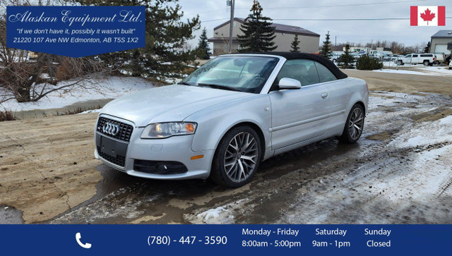 2008 Audi A4 Convertible Coupe in Cars & Trucks in St. Albert