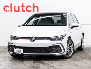 2023 Volkswagen GTI Performance w/ Apple CarPlay & Android Auto, Power Moonroof, Nav