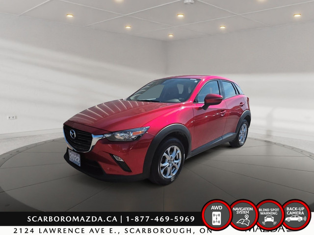 2022 Mazda CX-3 AWD|REAR CAMERA|1 OWNER CLEAN CARFAX GS AWD in Cars & Trucks in City of Toronto - Image 3