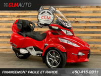 2012 BRP CAN-AM SPYDER RT-S / SE-5 SEMI-AUTOMATIQUE / BANC CORBI