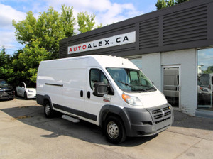 2018 RAM ProMaster 3500 Extended HI ROOF CRÉDIT-BAIL DISPONIBLE