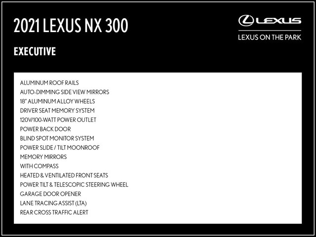  2021 Lexus NX 300 Premium Pkg|Safety Certified|Welcome Trades| in Cars & Trucks in City of Toronto - Image 2