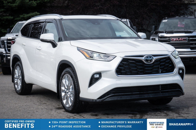 2021 Toyota Highlander Limited CLEAN CARFAX | LEATHER | NAVI in Cars & Trucks in Calgary
