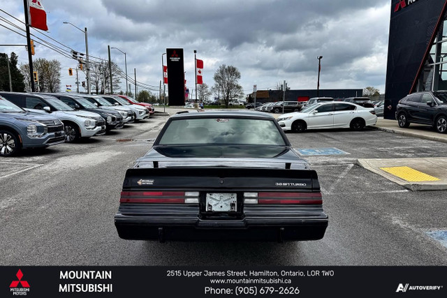 1987 Buick Regal GRAND NATIONAL - Low Mileage in Cars & Trucks in Hamilton - Image 4